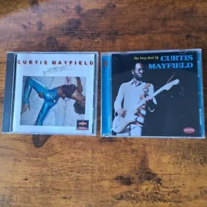 TWO CDs!! Curtis Mayfield- Do It All Night PLUS The Very Best of Curtis Mayfield - Picture 1 of 4