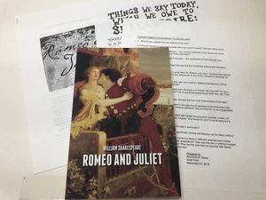 Romeo and Juliet by William Shakespeare (2018, PB) w Class Teacher Quiz & Notes - Imagen 1 de 2