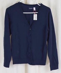The Children's Place Girls V-Neck Cardigan Tidal Size XXL - Picture 1 of 3