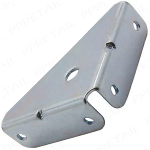 CORNER BRACE ANGLE BRACKET ~ HEAVY DUTY STEEL ~ Repair Strengthen Fix Flange - Picture 1 of 1