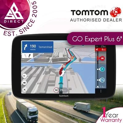 TomTom Go Expert Plus 6'' Groß Fahrzeug GPS Sat Nav │ Weltkarten│Traffic │ - Bild 1 von 4