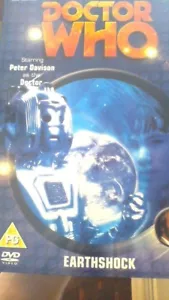 Doctor Who - Earthshock Con Esclusivo Raro Cartone Esterno Cover - Earth Shock - Foto 1 di 2
