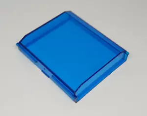 LEGO : Panneau 2 x 8 x 8 - Réf 30650 trans-bleu foncé - Set 4611 4609 9305 - Imagen 1 de 2