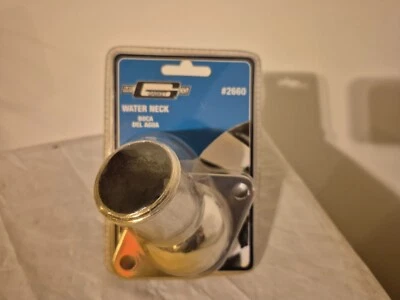 GM 1955 to 1965 V8 Chrome Water Neck Mr. Gasket #2660 - Image 1 of 4