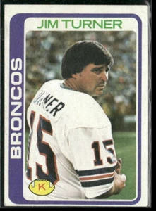 Jim Turner 1978 Topps #12 Denver Broncos - Foto 1 di 2