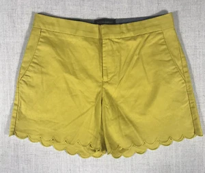 Banana Republic Scalloped Hem Stretch Cotton Size 0 NWT - Picture 1 of 9