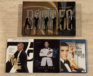 James Bond Collection Blu-ray Lot, Complete Series - Picture 1 of 19