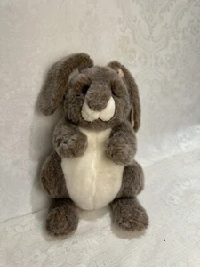 Plush Beatrice Bunny Rabbit Dakin Lou Rankin Friends 14" Brown White Easter - Picture 1 of 8