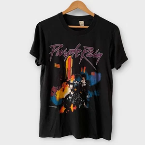 1984 Prince "Purple Rain" Vintage Band Tour Promo Tee Shirt 80s 1980s - Picture 1 of 3