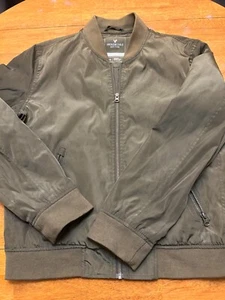 American Eagle Outfitter Men's Lightweight Bomber Jacket Technical Outerwear MED - Picture 1 of 7