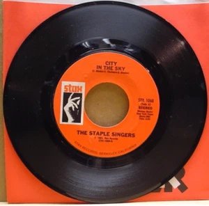 STAPLE SINGERS STAX 1068 SOUTHERN SOUL MINT 7" VINYL 45 - Foto 1 di 1