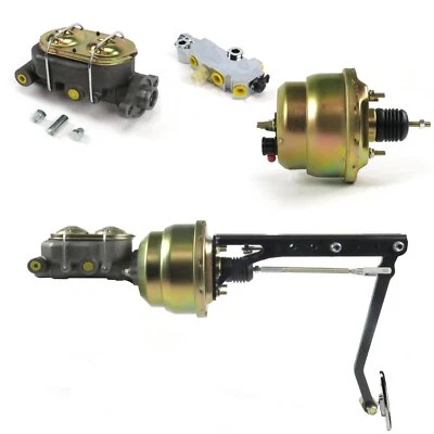 Universal adj FW 7 Kit de Pedal de Freno Doble Disco/TamborLg Ovalado Chr Pad Rod Street Foto 1 de 4