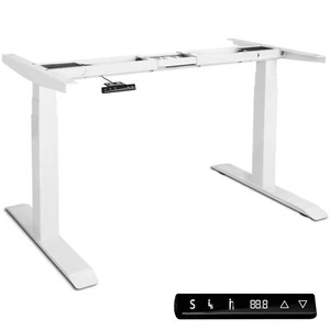 Poppstar Elektrisch höhenverstellbares Schreibtisch-Gestell (Farbe weiß) - Bild 1 von 9