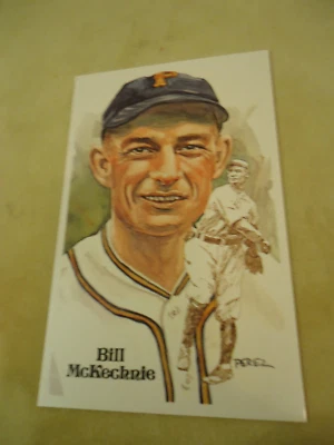 Tarjeta Bill McKechnie 4" X 6" Perez-Steele Salón de la Fama 8175/10.000 Nr Mt Foto 1 de 2
