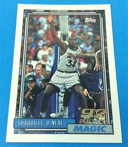 1992 Draft Pick Shaquille O’Neal Magic Topps #362 1993 Basketball Card Ungraded - Bild 1 von 6