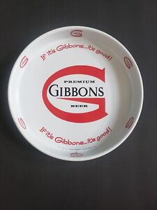 GIBBONS PREMIUM BEER SERVING TRAY THE LION INC GIBBONS BREWERY WILKES-BARRE PA!