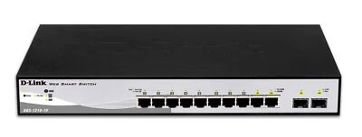 D-Link 10-Port Gigabit Smart Managed Switch - Image 1 of 3