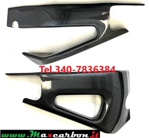 CARBONIO YAMAHA YZF R1 2007 2008 PROTEZIONE COPRI FORCELLONE SWINGARM COVER CFK - Foto 1 di 1