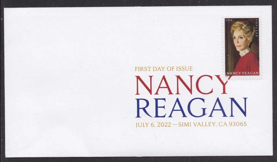 US 5702 Nancy Reagan DCP FDC 2022 - Image 1 of 1