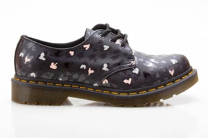 Dr. Martens 1461 25484001 Damen Schuhe Custom Chaos Hearts schwarz Docs Air Wair - Picture 1 of 6