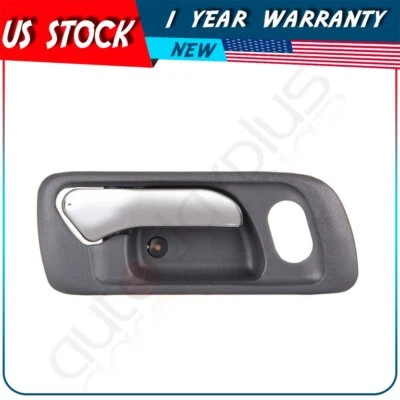 Manija de puerta delantera derecha para 98-02 Honda Accord pasajero gris interior derecha Foto 1 de 4