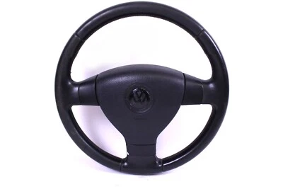 Lenkrad original VW Polo 9N Golf V Touran 1T Leder Airbaglenkrad Sportlenkrad - Bild 1 von 2