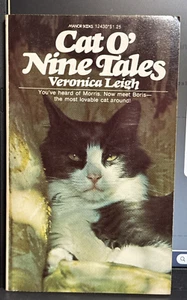 Cat O' Nine Tales by Veronica Leigh - 1976 Manor Paperback Book - Picture 1 of 2