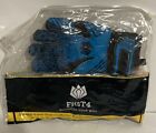 FIST4 BLUE Kids Goalie Gloves (XL) To Prevent Injury Fist 4
