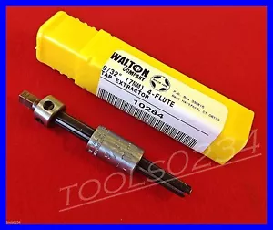 9/32" 7mm Walton 10284 Tap Extractor 4 Flute USA - Bild 1 von 5