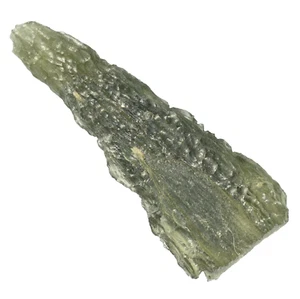 Moldavit aus Tschechien Roh Natur 43 Karat Tektit Moldaw Fluss - Bild 1 von 9