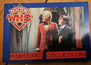 Doctor Who Postcard Collection BBC 1995 - Troughton Pertwee Baker Davison Daleks - Picture 1 of 3