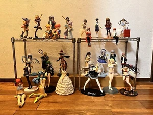HUGE! Lot of 28 Anime girl Mixed Figure set Various Bulk japanese school, idol - Picture 1 of 23