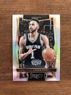 Kyle Anderson 2016-17 Panini Select Silver Prizm #15 San Antonio Spurs - Image 1 of 2