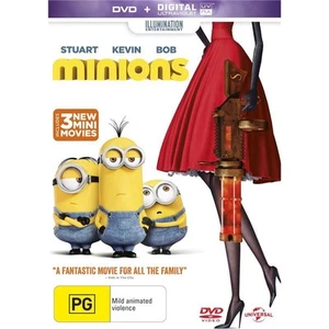 MINIONS-Region 4-Voice of Sandra Bullock-New AND Sealed - Picture 1 of 1