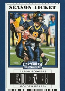 AARON RODGERS 2019 Panini Contenders Season Ticket #2 - Picture 1 of 1