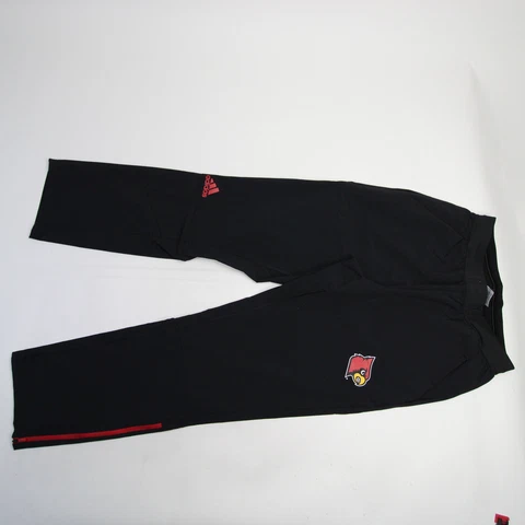 Louisville Cardinals adidas Athletic Pants Men's Black/Red New Cover