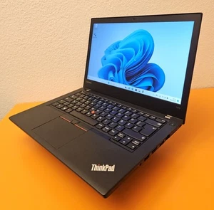 Lenovo Thinkpad T470 14" FHD Touch, i5 6.gen, 16GB RAm, 256GB NVMe SSD, USB-C - Afbeelding 1 van 9