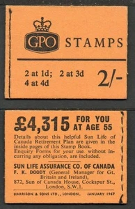 GB N27 January 1967 2/- Booklet - Picture 1 of 1