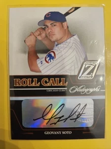 2005 Zenith Roll Call Autograph #13 Geovany Soto T2 - Chicago Cubs - Picture 1 of 1