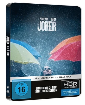 Joker - Teil: 2 - Folie a Deux (2024)[4K UHD Blu-ray & Blu-ray Steelbook/Neu/OVP - Bild 1 von 3
