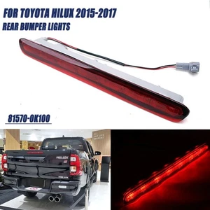 LED 3rd Brake Light 81570-0k100 Red Lens For Toyota Hilux 2015-17 Rear Tail Lamp - Picture 1 of 6