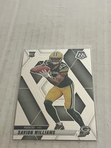 Panini Mosaic Savion Williams RC 2025 base de novato - Imagen 1 de 2