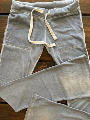 PEACE LOVE WORLD I AM LOVE LIFE LOUNGE PANTS SZ XS FLARE L@@K! - Image 1 of 4