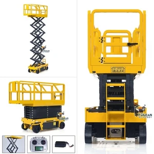 Metall 1:14 CUT RC Hydraulik-Schere-Lift-Plattform Selbstfahrend Leicht RTR - Bild 1 von 24