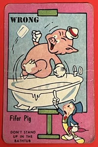 Russell Mickey Mouse Club Safety First Fifer Pig años 50 - No te pare... En muy buen estado/pr - Imagen 1 de 4