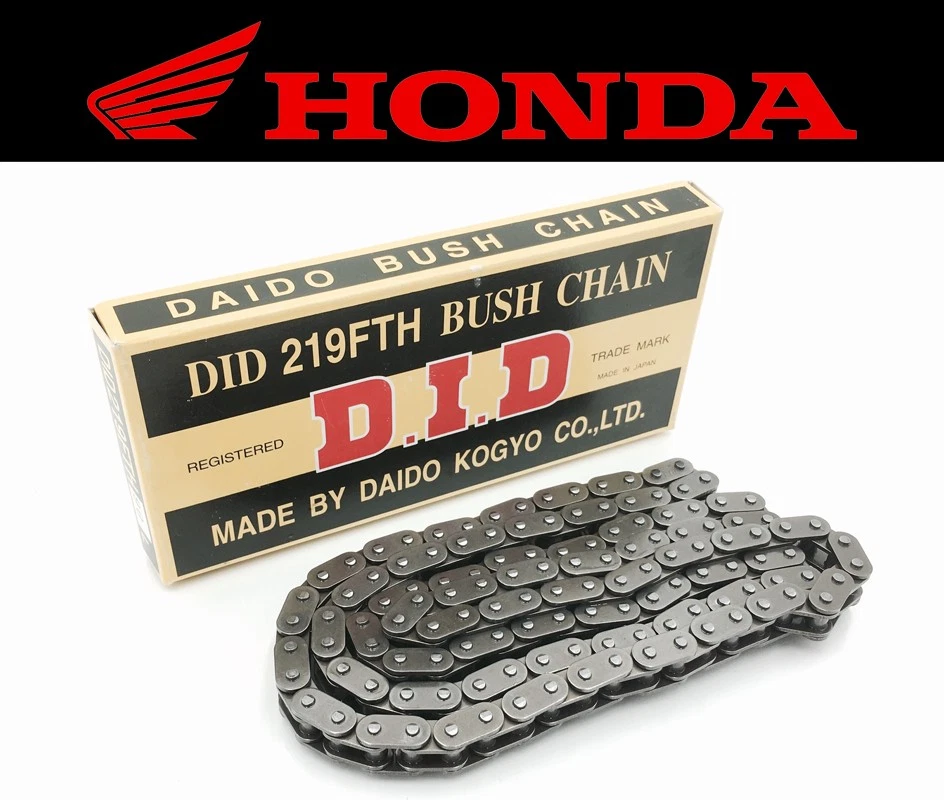 Cadena de leva de distribución D.I.D OEM Honda CB450, CL450, CB500T # 14401-283-003 Foto 1 de 3