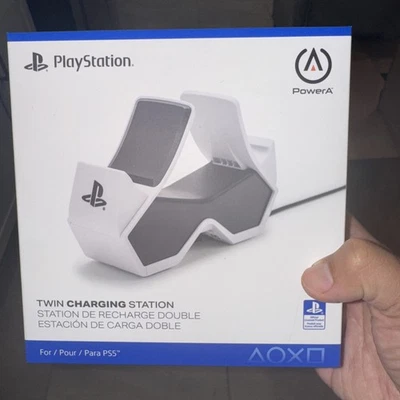 NEW SONY Playstation 5 Controller Twin Charging Station PowerA - Image 1 of 3