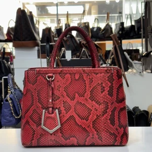 Fendi Red Tote Bag 140403264 - Picture 1 of 9