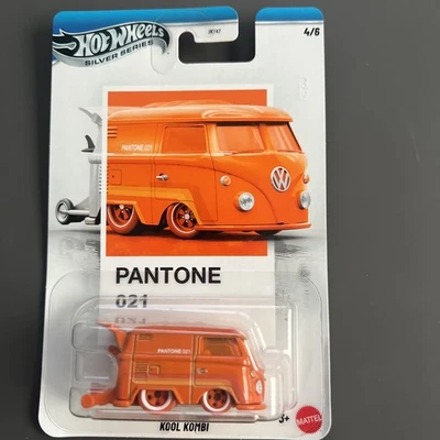 Hot wheels Silver Series Pantone 021 Kool Kombi VW - BNIB - combine postage - Image 1 of 4
