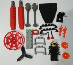 Lego 6771 Alpha Team Ogel Command Striker - 23 Pieces - Complete -No Instruct